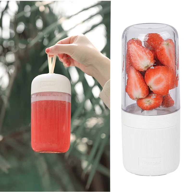 Горячая новинка 400 мл портативная соковыжималка usb зарядка фруктовый миксер