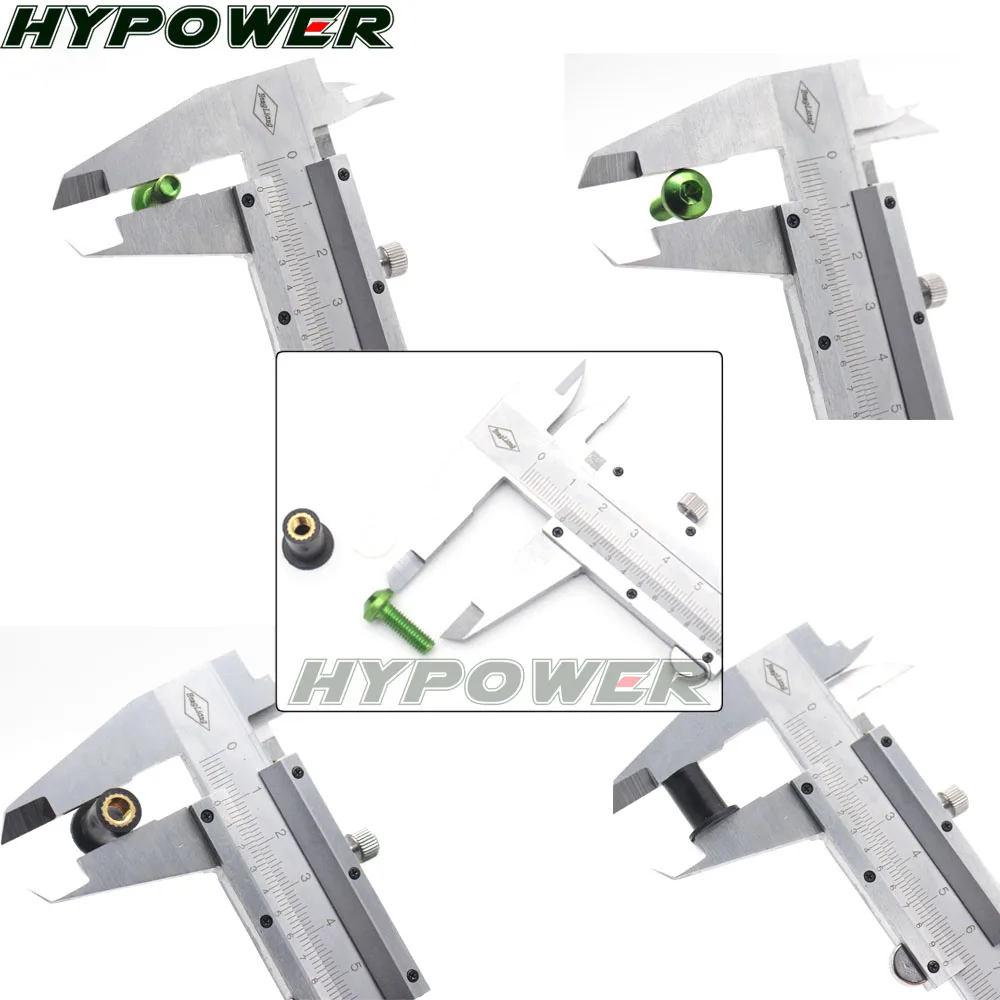 Болты 10 шт. для лобового стекла мотоцикла 5 мм комплект крепежных винтов винтовой