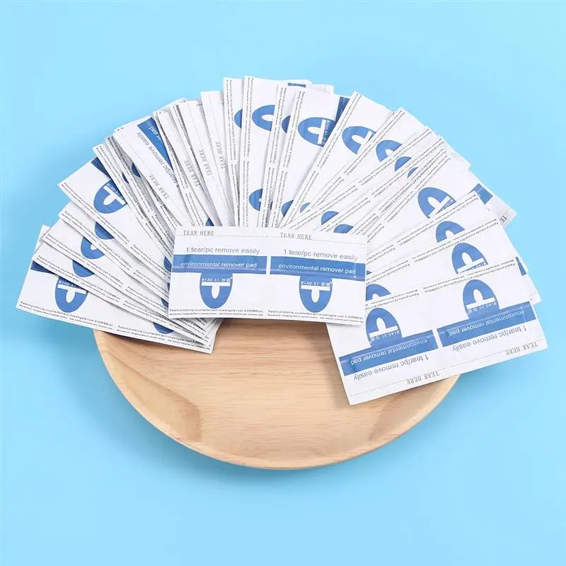 

200PCS Environmental Nail Remover Pad Nail Art Polish Remove Pads Wipes Application Easily Kits UV Gel Nail Polish Remover