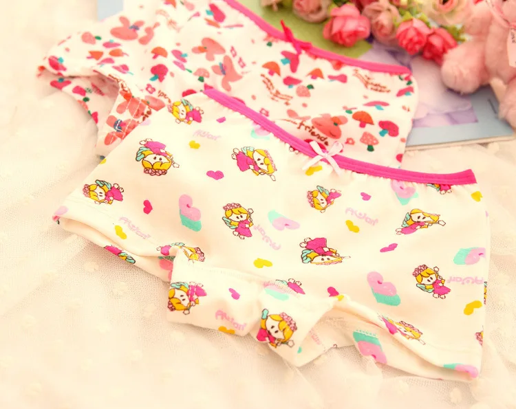 6 шт./Лот женское нижнее белье трусики для девочек детские шорты оптовая продажа