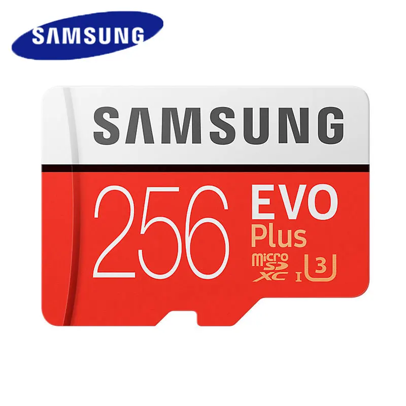 SAMSUNG 64 GB карта памяти 128 Гб Micro SD Card 256 GB 512 GB SDXC карт флэш-памяти 32 Гб SDHC U1 U3 Class 10 UHS-I EVO Plus 100 МБ/с