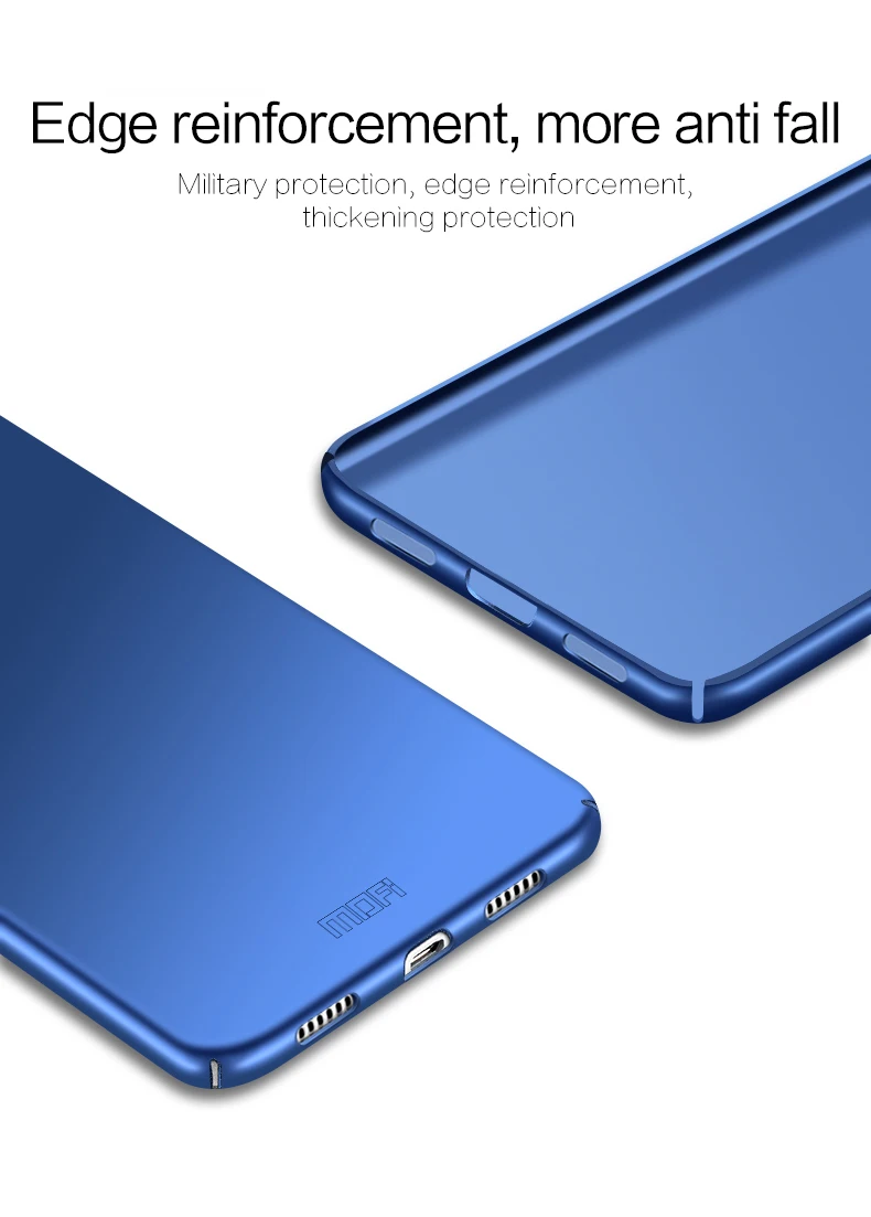 Huawei honor 6x чехол оригинальный бренд Mofi 360 градусов полное покрытие Роскошный ПК
