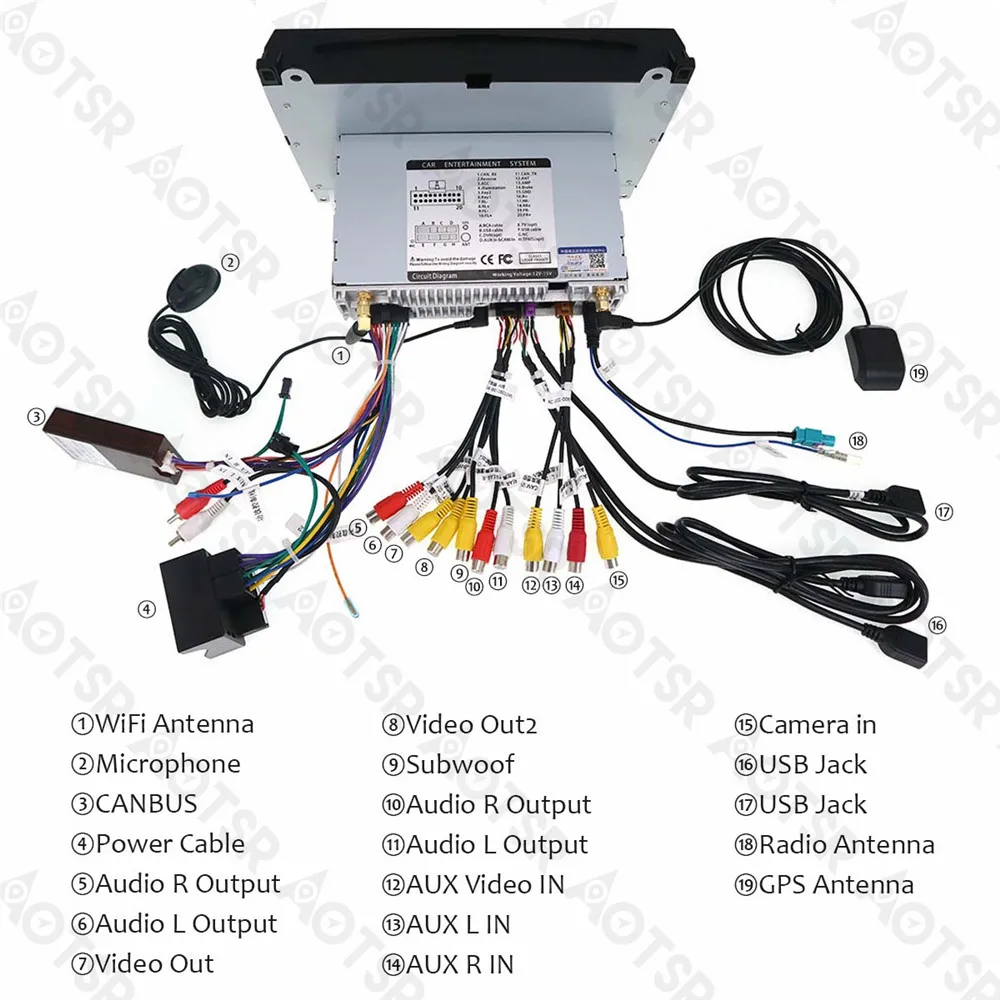 Aotsr Android 8 0 Восьмиядерный GPS-навигатор Автомобильный без DVD-плеера для Benz W169 W245