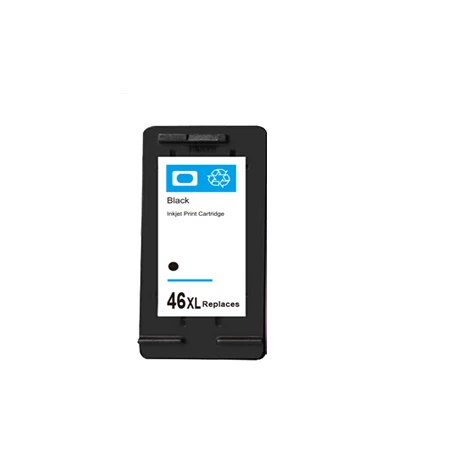 2x Совместимость с высокой емкостью для hp46 46xl чернильный картридж на замену за 46