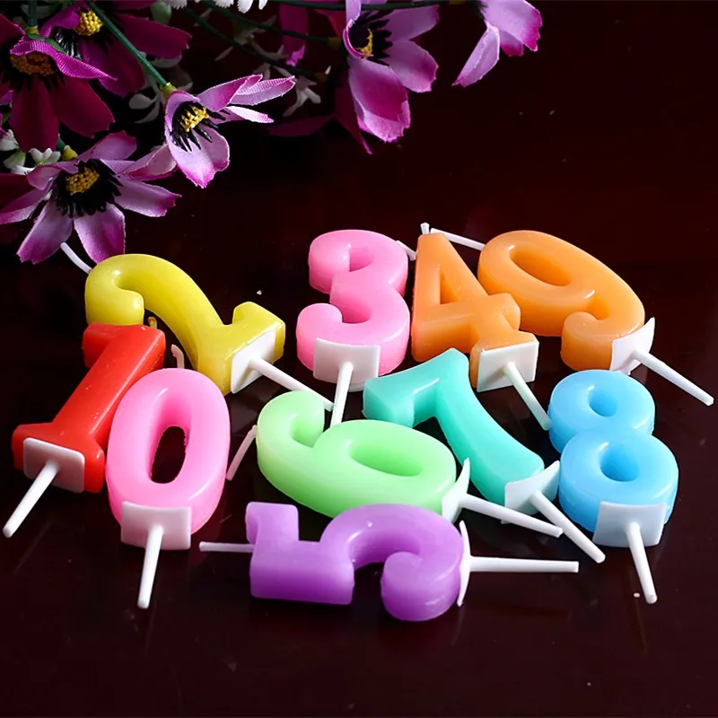День рождения свечи творческий фигурки Детские буквы baby для торта вечерние