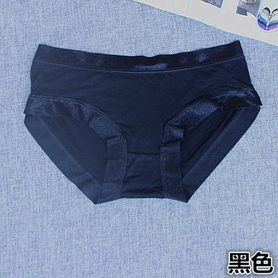 Black Высокоэластичные модальные кружева Бесшовные Ice Silk Брюки Шорты повседневные женские летние брюки Трусы Трусики Boyshort - Цвет: Black