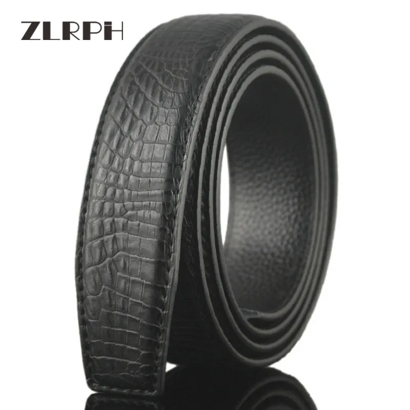 ZLRPH Male Leather net crocodile pattern automatic buckle man leather belt GZYY-LY3203