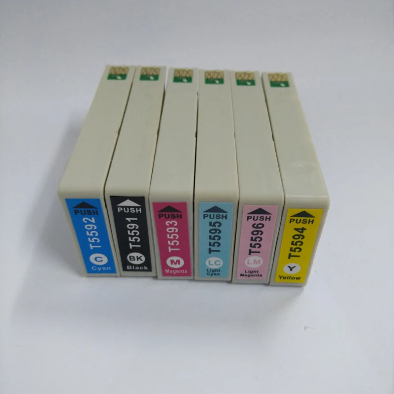 Чернильный картридж vilaxh T5591 T5592 T5593 T5594 T5595 T5596 для принтера Epson Stylus RX700 | Компьютеры и