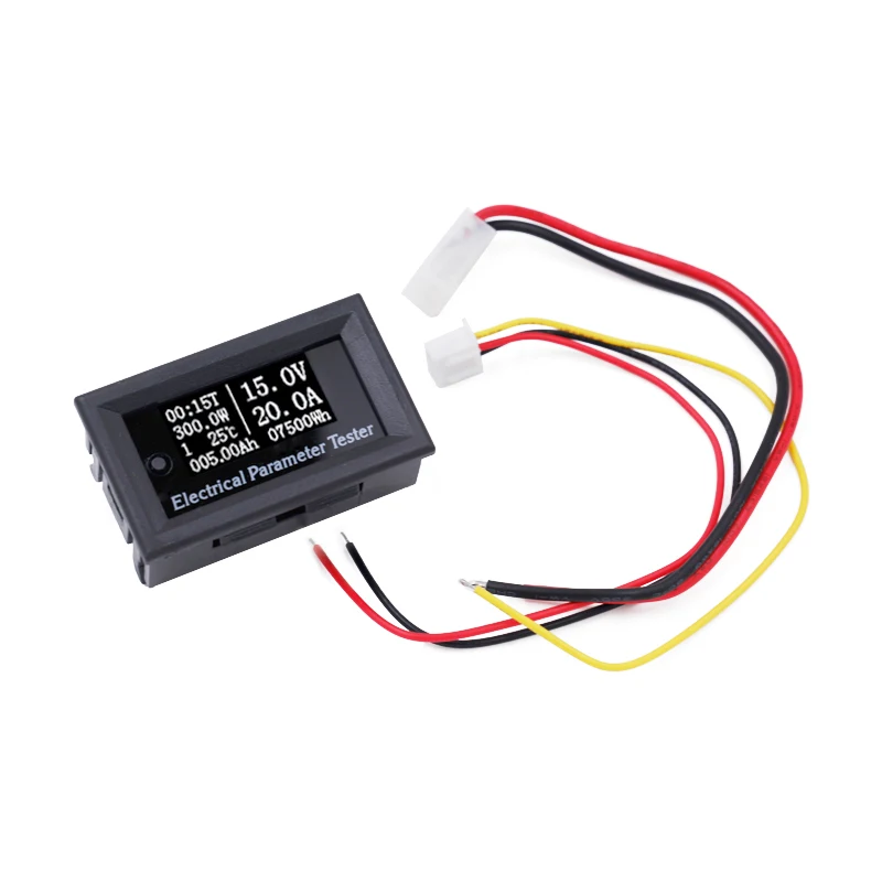 Цифровой Mltifunction DC 100V 50A Вольт Ампер Вольтметр Амперметр светодиодный тестер