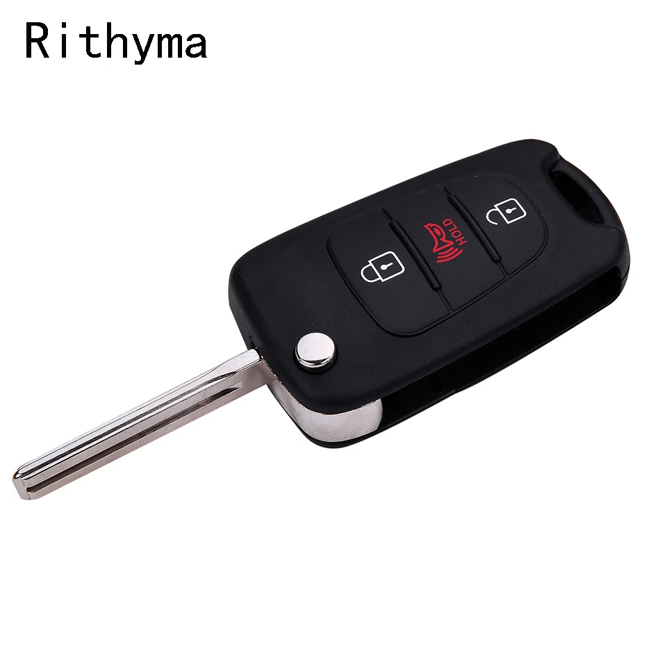 Откидной складной дистанционный ключ Rithyma с 3 кнопками для HYUNDAI KIA SOUL