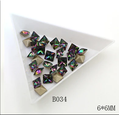 Самый популярный! 30 шт./партия стеклянные ногти для маникюра|glass rhinestones|crystal glass