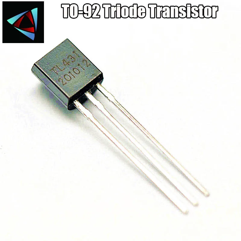 100 шт. TL431 TO92 TL431A TO 92 431 новый регулятор напряжения IC|Транзисторы| |