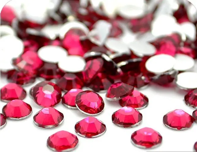 Роза AAA + из полимерной смолы бусины с плоским основанием для дизайна