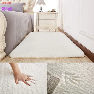 9 цветов однотонный розовый ковер толстый нескользящий коврик для ванной комнаты