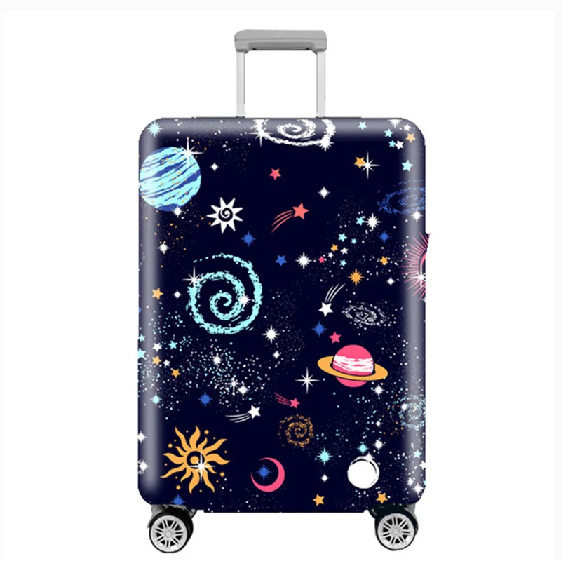 P Luggage cover Сгущенная крышка багажника багажника для 18-32 дюймов тележка суперобложка идеально упругие аксессуары для путешествий - Цвет: P Luggage cover