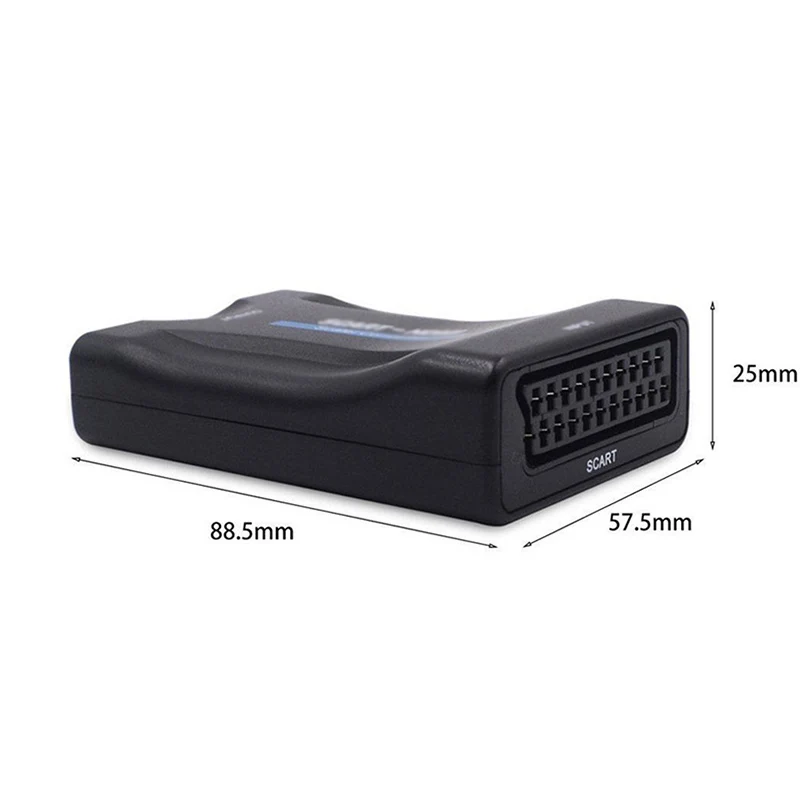Переходник HDMI в SCART адаптер для ввода и вывода композитный видео HD стерео аудио SKY