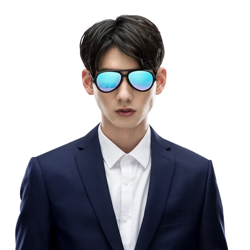 Xiaomi Mijia TS STR015-0105 Ice Blue TAC поляризационные солнцезащитные очки UV400 TAC линзы для мужчин и женщин для спорта на открытом воздухе, езды на велосипеде, вождения