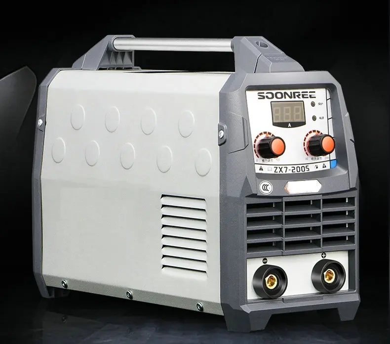 AC220V ZX7-200 однофазный мини DC сварочный аппарат Инвертор DC ручной дуговой сварочный аппарат бытовой сварочное оборудование