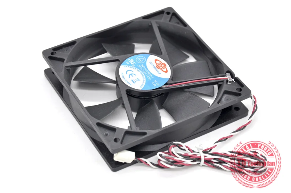 Новый верхний двигатель DF121225BM 12025 12 см 3PIN В 0.45A охлаждающий вентилятор |