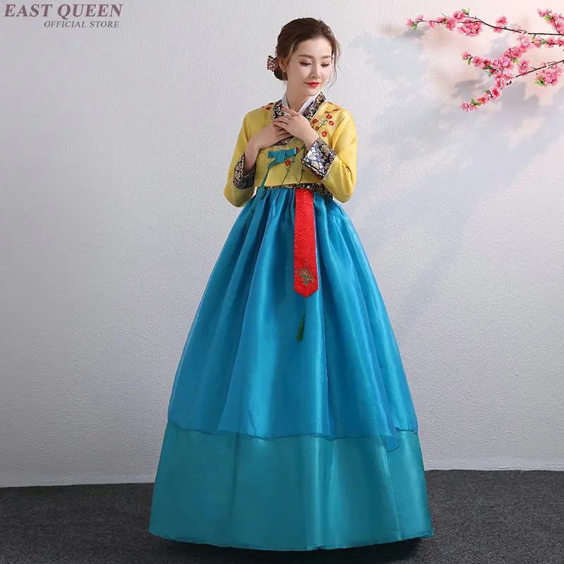 Корейское свадебное платье hanbok костюм для косплея и представлений женская