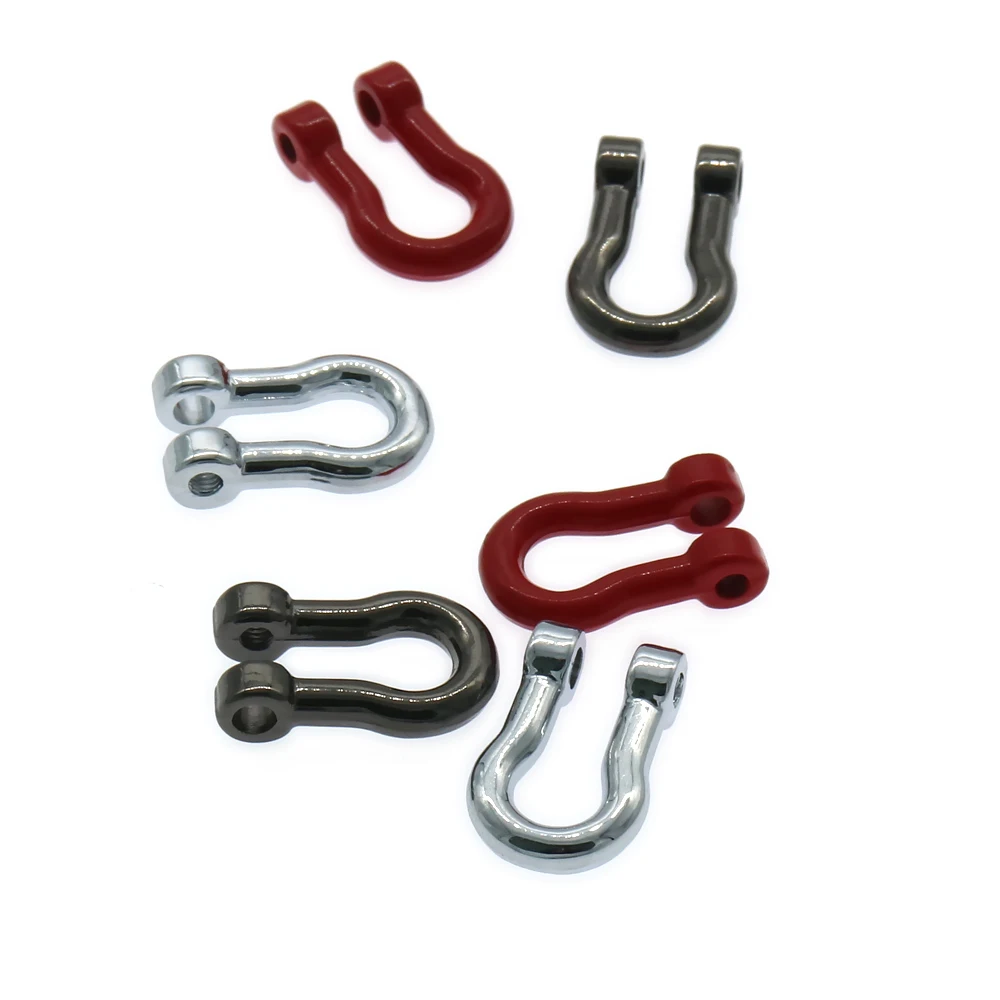 1Set RCAWD Metal U Shape Trailer Hook With Steel Wire Rope For Rc Hobby Car Crawler Scale Parts FZ0018 | Игрушки и хобби