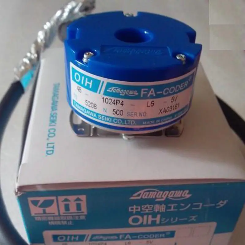 TAMAGAWA OIH48-1024P4-L6-5V TS5208N500 UVW сервопривод Поворотный энкодер 1024C/T