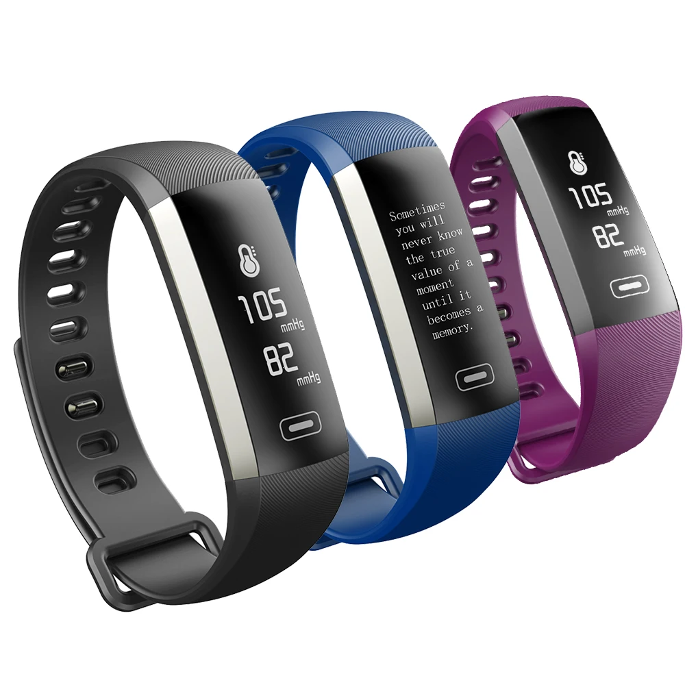 ZUCOOR Smart Браслет Pulse Monitor группа Pulseira шагомер RB46 Спорт Часы сердечного ритма шаг