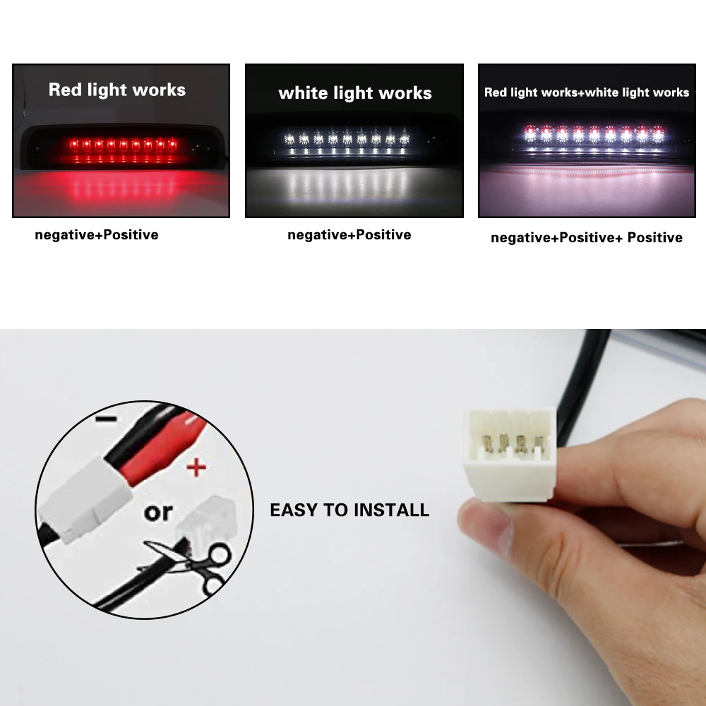 Светодиодный 3rd третий стоп сигнал светодиодный фонарь светильник лампы для Dodge