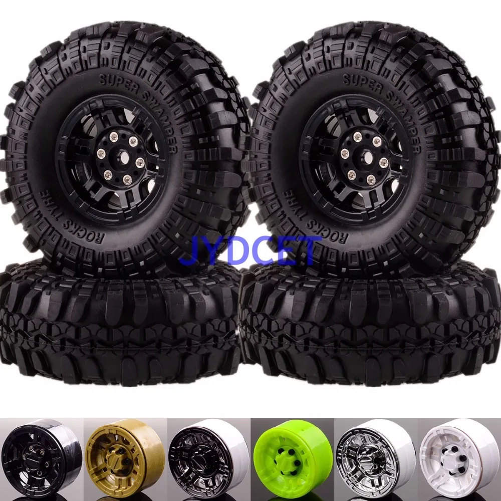 617 7035 шины Rock Crawler Beadlock и супер Swamper для 1:10 радиоуправляемого внедорожника Gmade D90