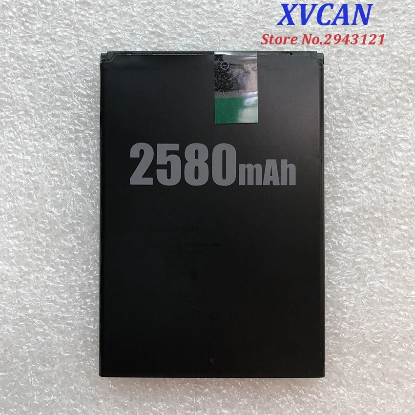 100% оригинал высокое качество Doogee X20 запасная батарея 2580 мАч части батареи для