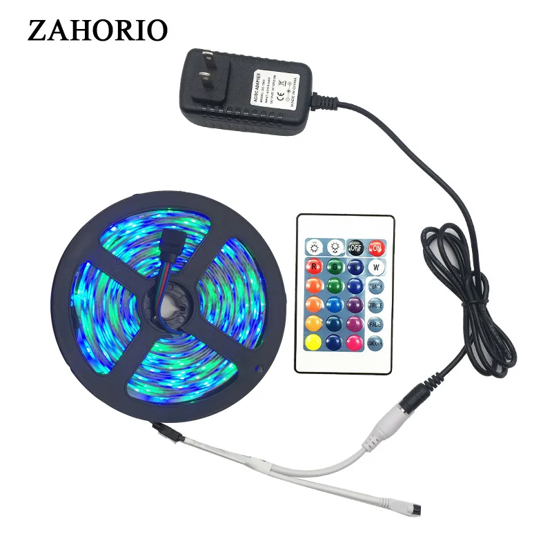 RGB светодиодный светильник 5 м 2835 3528 smd без водонепроницаемости 300 светодиодов rgb