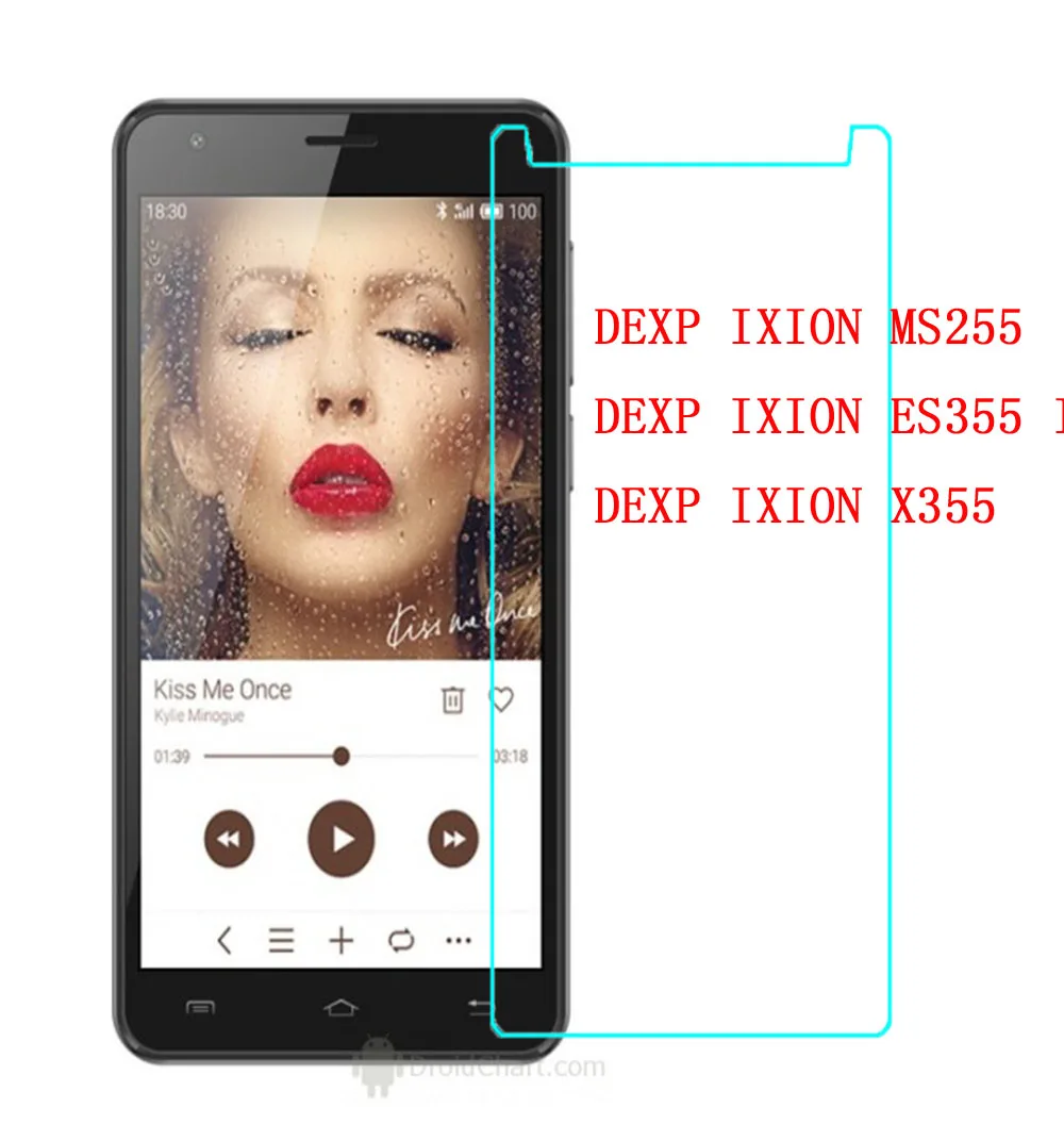 Закаленное стекло для DEXP Ixion ES355 Ice 2.5D 9H защитная пленка Взрывозащищенная Защита