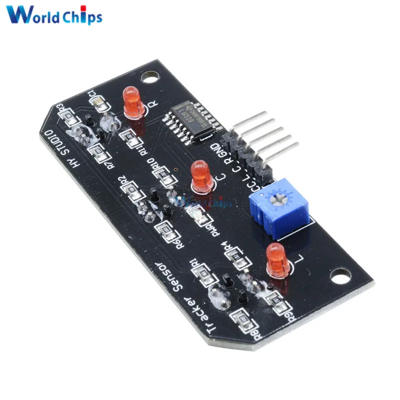 3CH CTRT5000 Track Sensor Инфракрасный Линейный модуль для Arduino AVR Robot | Электронные