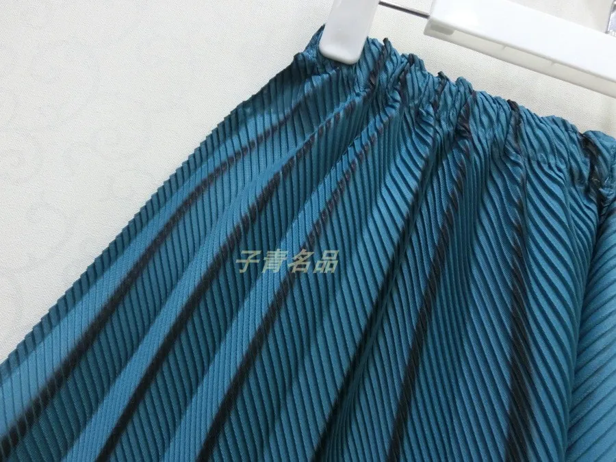 Changpleat 2018 осенние женские шаровары Miyak плиссированные Модные укороченные брюки с