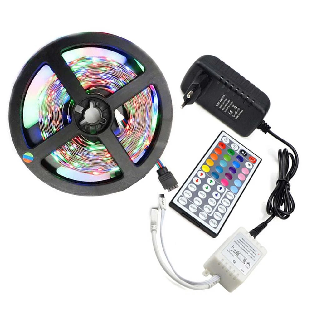 ETONTECK RGB 3528 5 м Светодиодная лента 300 светодиодов не водонепроницаемый потолочный