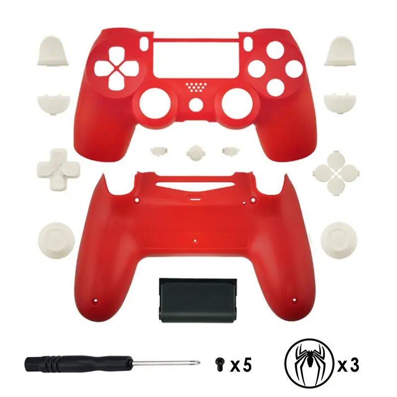 Сменный комплект с полным корпусом и кнопками для PS4 Pro DualShock 4 jds 040 PlayStation Slim|Чехлы|