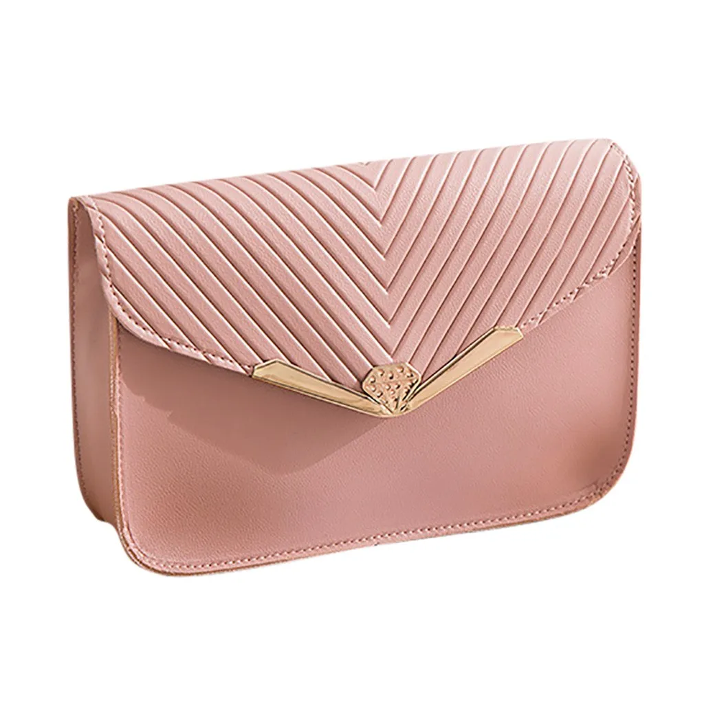 Розовый цвет Модный женский маленький кошелек с надписью сумка мессенджер для