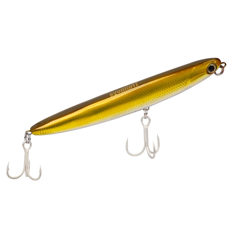 Tsurinoya DW27 110 мм 13 г Topwater карандаш жесткая приманка для рыбалки искусственная приманка со звуковым стальным шариком