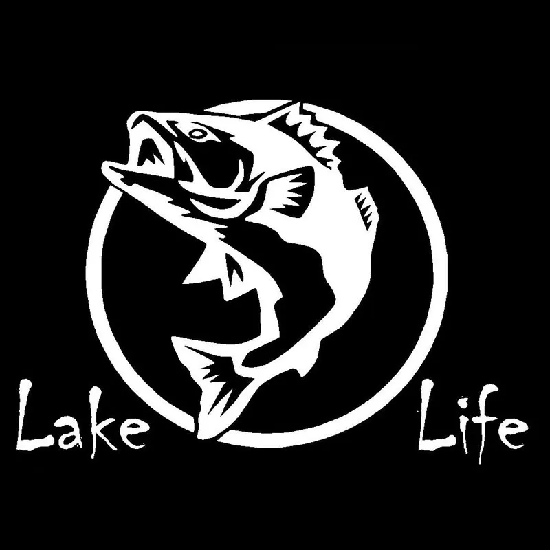 Ящик для рыболовных снастей Lake Life 17 8 см * 12 7 наклейки и деколи автомобиля лодки