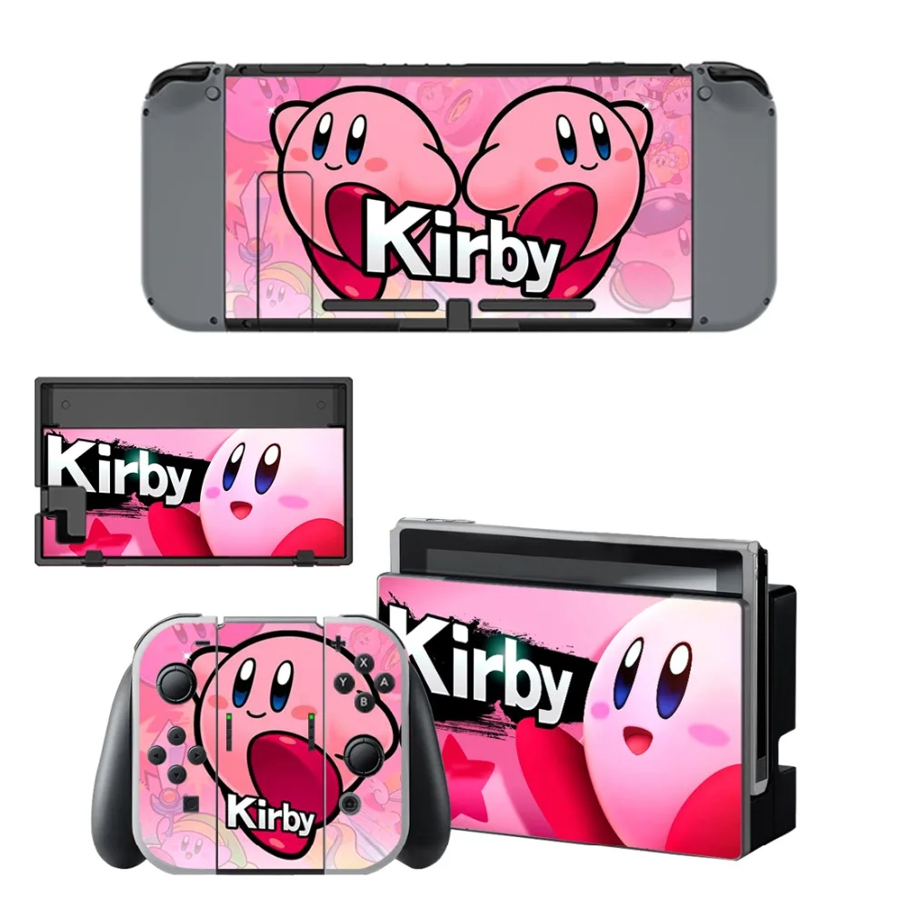 Наклейка на кожу Kirby Star allions vinilo для Nintendo doswitch наклейка s skins Switch NS консоль Joy Con