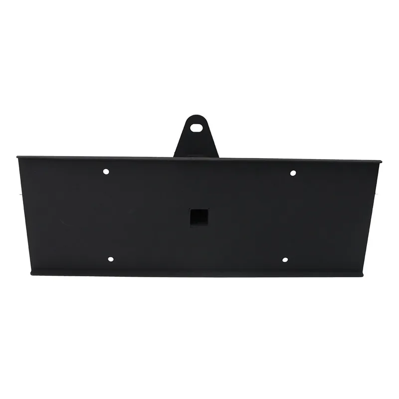 

WISENGEAR Tail Rear Spare Tire Wheel Mount Bracket Carbon Steel License Plate Relocation Carrier For Jeep Wrangler JK Unlimited