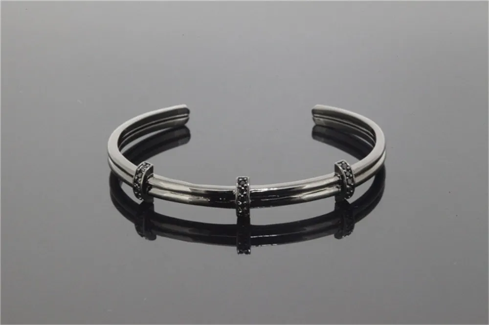 Мода 2017 г. унисекс ювелирное изделие металлическое запястные Открытые Браслеты