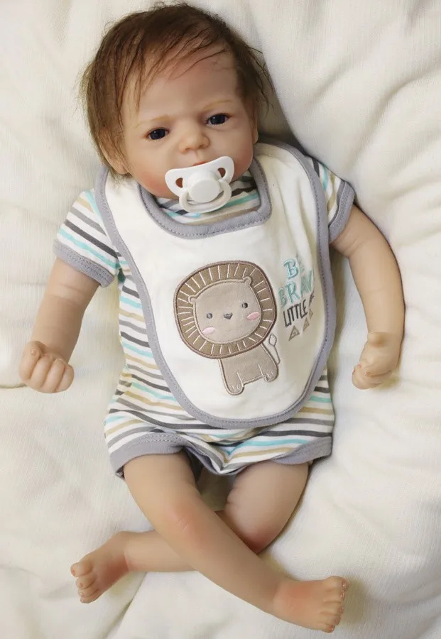 55 см Силиконовая Кукла reborn Игрушки для девочек детские игрушки кукла npkdoll детская