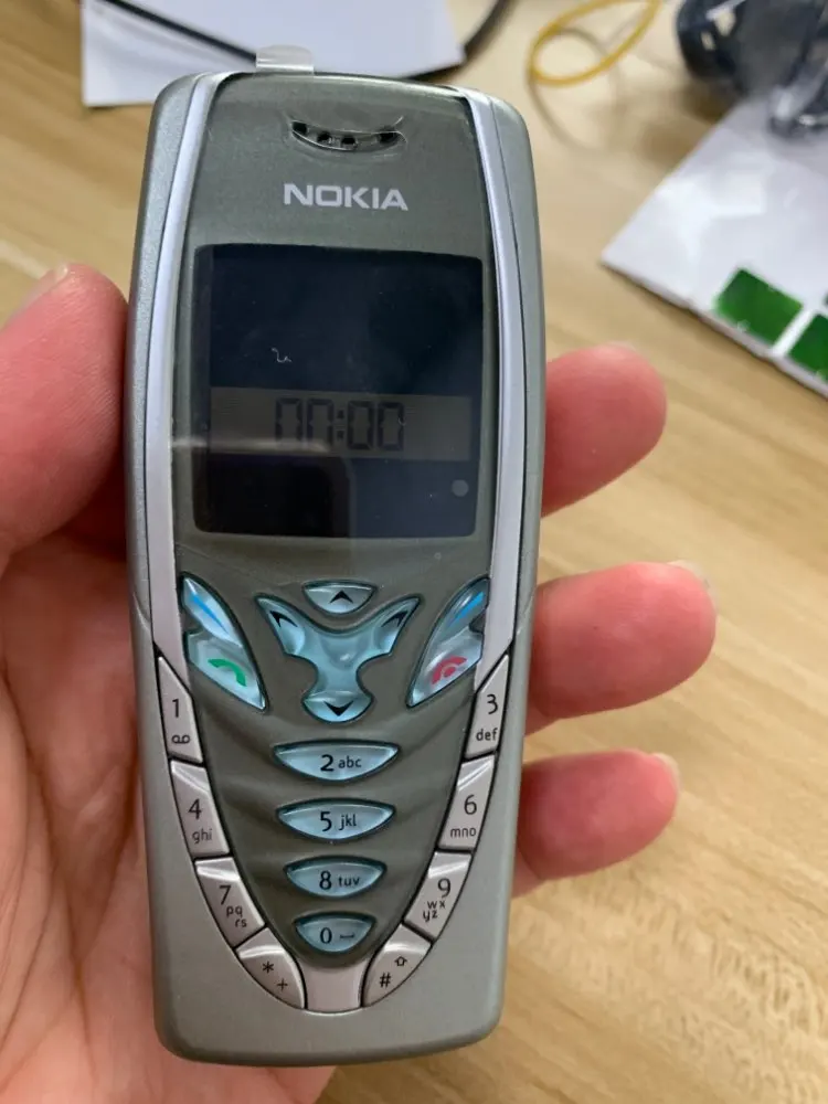 Разблокированный Nokia 7210 мобильный телефон старый дешевый телефон один год warrnty Восстановленный