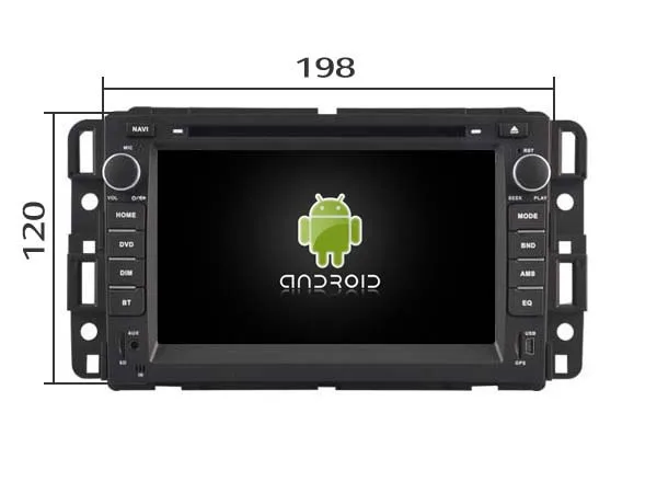 Автомобильный DVD-проигрыватель с 7 &quotоперационной системой Android 6 0 для Chevrolet Silverado