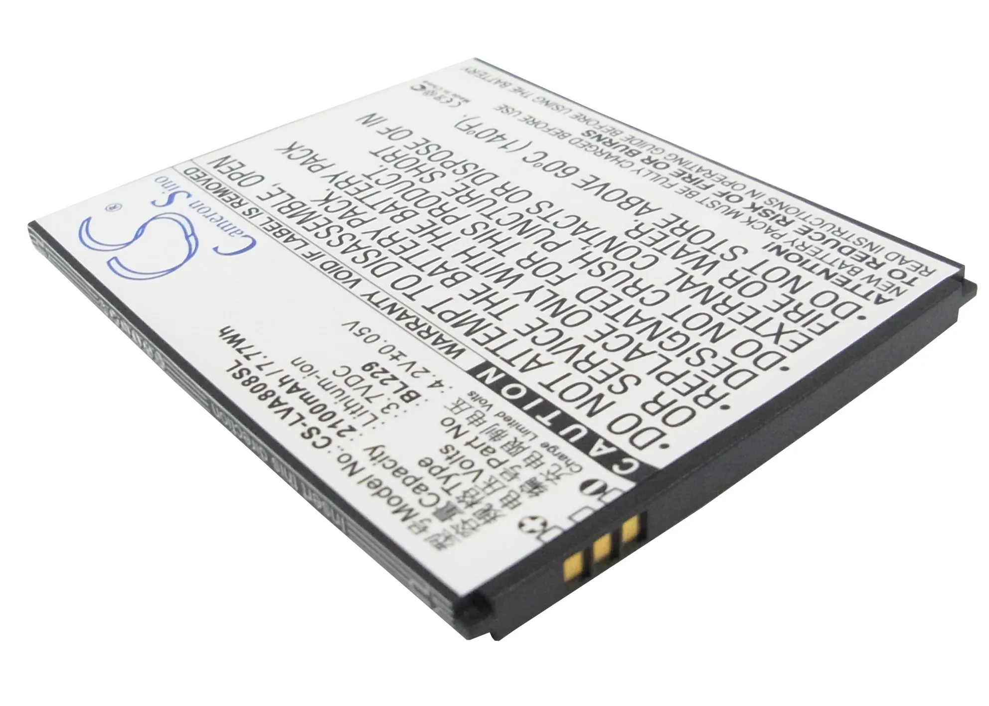 Аккумулятор Cameron Sino 2100 мАч BL229 для Lenovo A8 A806 A808T|battery bl229|2100mah batterycameron sino |