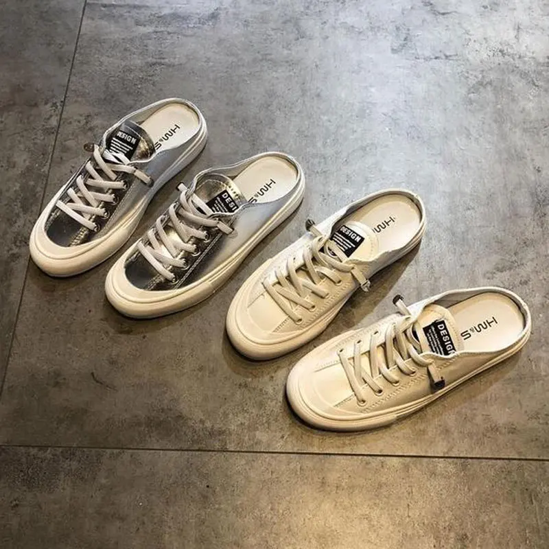 TANGNEST/женская повседневная обувь на шнурках белые туфли плоской подошве с