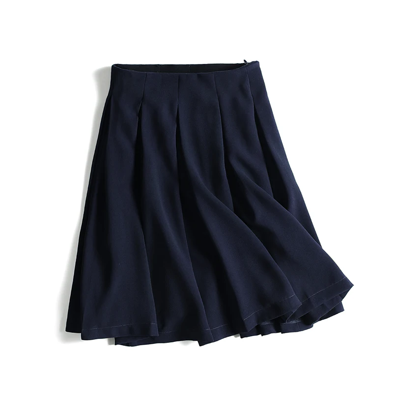 

Customize Made Women Summer Fashion Plus Size 3XS-10XL High Waist A Line Above Knee Mini Umbrella Short Pleated Chiffon Skirt