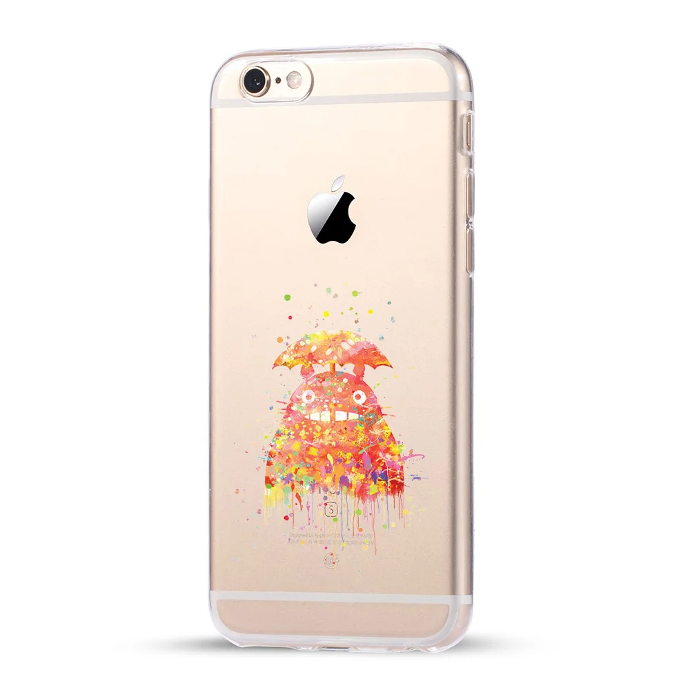 For coque iPhone 6S case 6 Art animal soft silicone TPU cover 2016 new arrivals original for fundas | Мобильные телефоны и