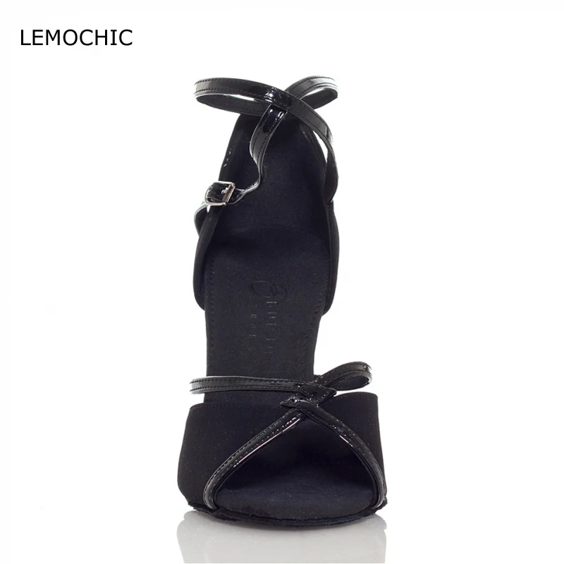 LEMOCHIC/хит продаж туфли на высоком каблуке Румба Самба латинское танго сальса